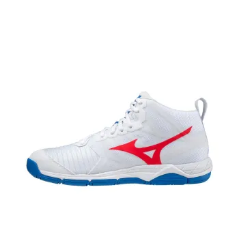 Mizuno Training Shoes Unisex Mid-Top White/Red/Blue