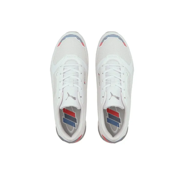 PUMA Track Racer Bmw Motorsport White Silver-5