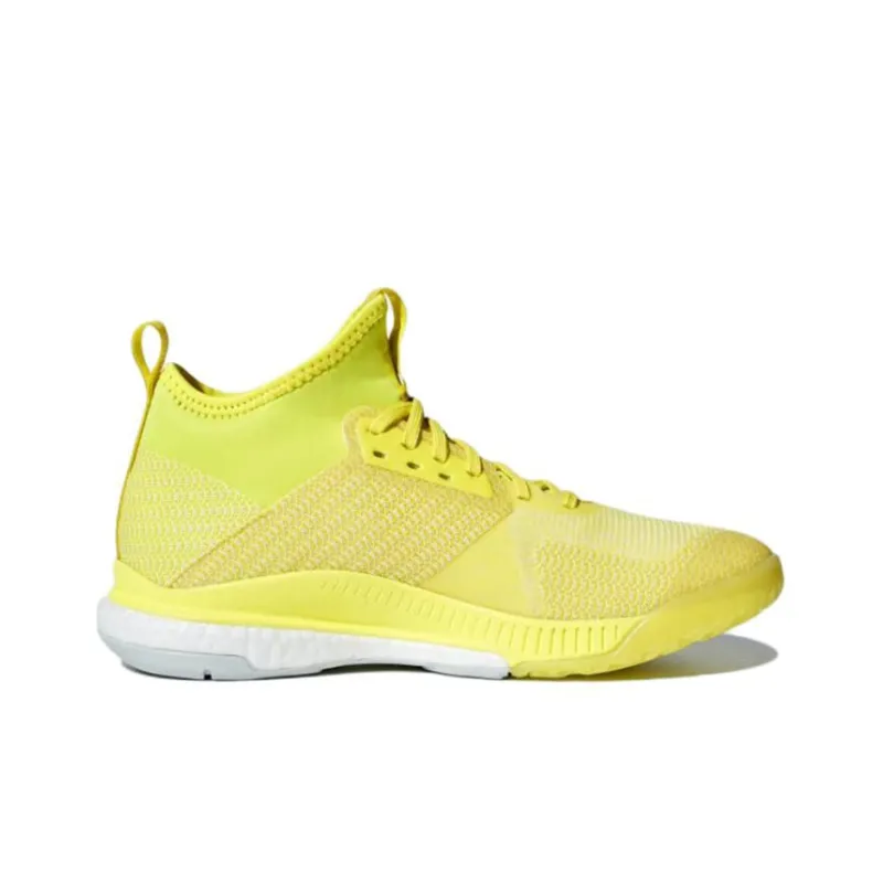 Adidas Crazyflight X 2.0 Mid Wear-Resistant Mid-Top Training Shoes Women's Yellow-1