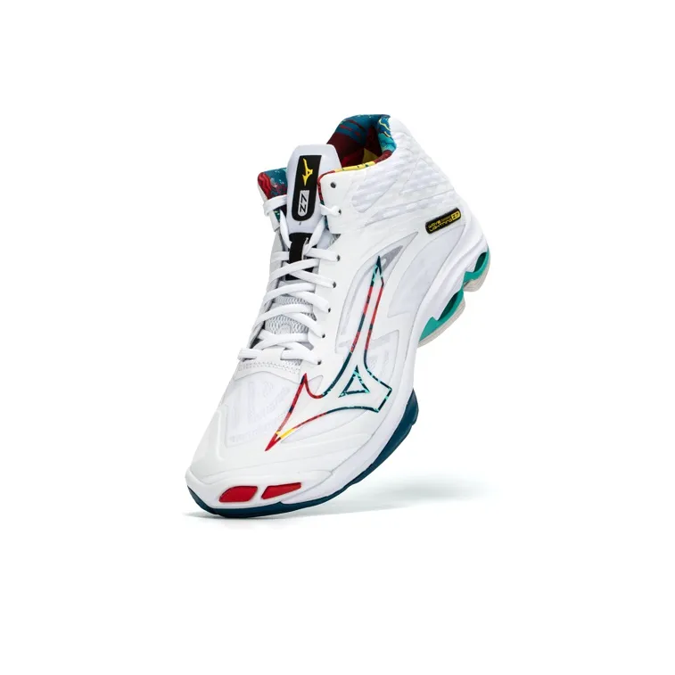 Mizuno Wave Lightning Z7 Mid 'White'-1