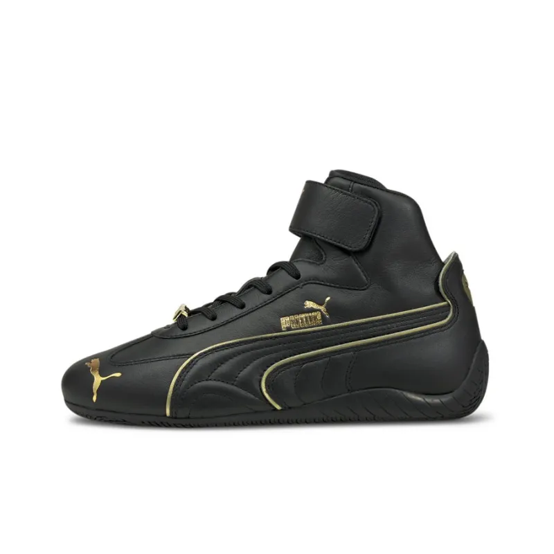 PUMA Speedcat Mid Ls 'Black Team Gold' Women's-0