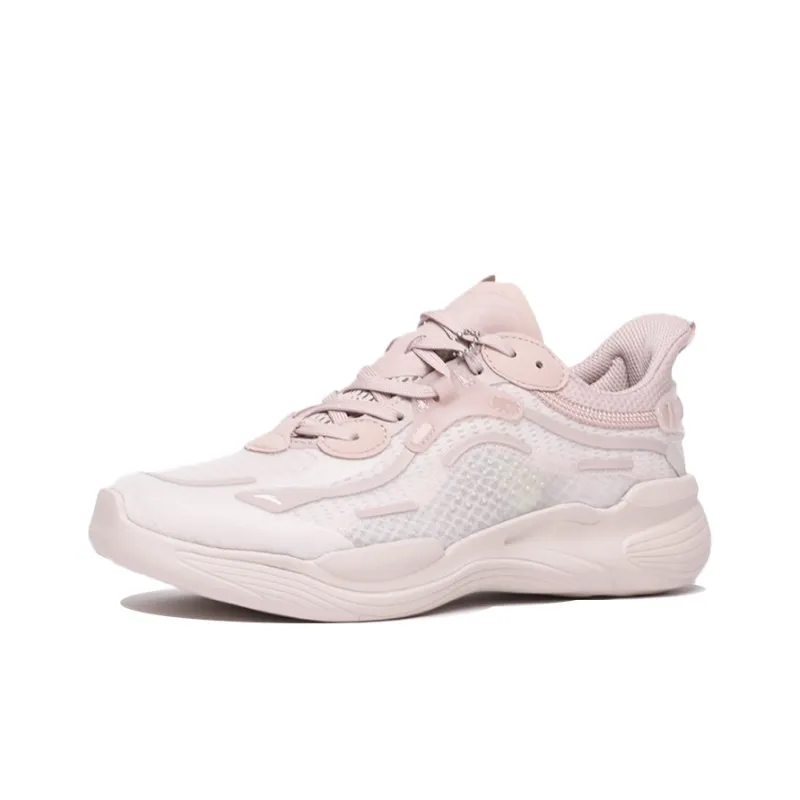 Anta Variety Training Collection Cushioning Anti-Slip And Wear-Resistant Low-Top Training Shoes Women's Skin Pink-1