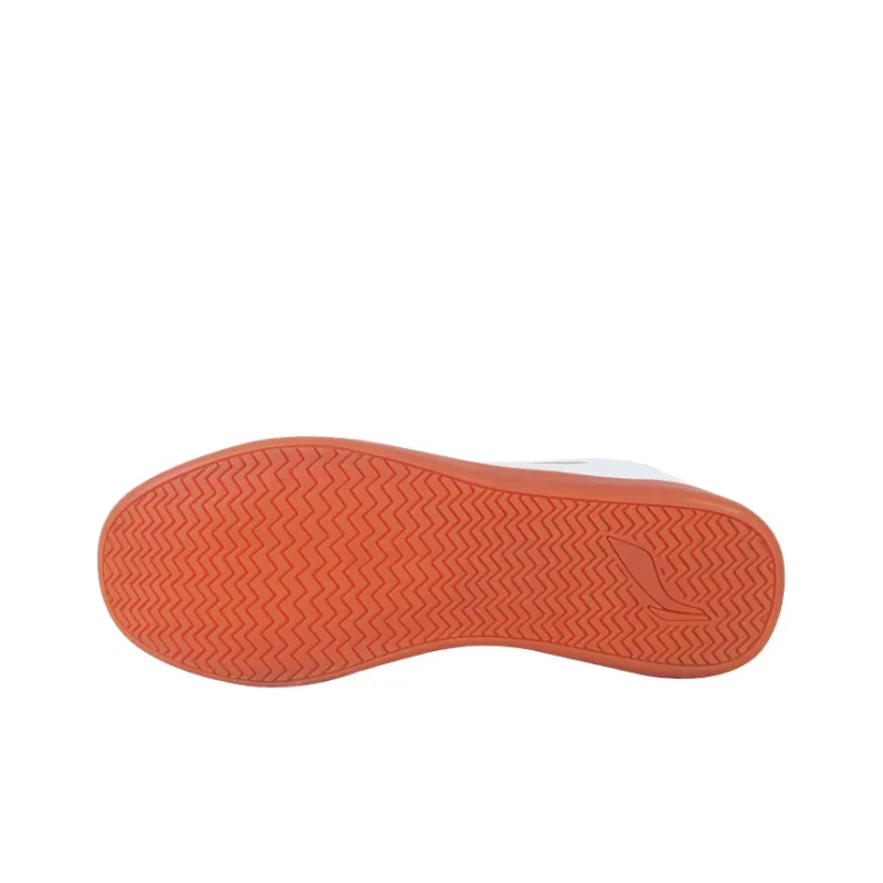 LiNing Tai Chi Anti Slip And Wear Resistant Breathable Low Top Training Shoes Unisex Red White-4