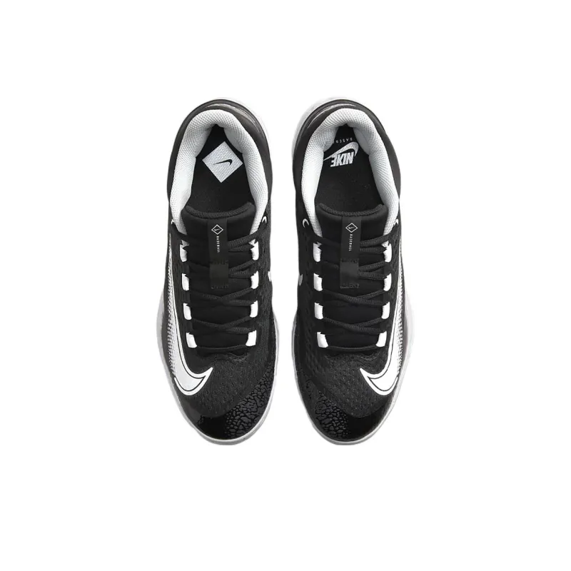 Nike Alpha Huarache Elite 4 Low 'Black Dark Smoke Grey'-3