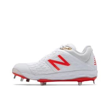 New Balance NB 3000 Anti Slip Wear Resistant Low Top Training Shoes Men's White Red