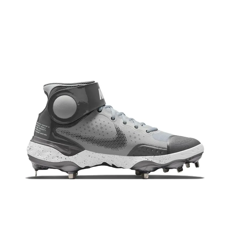 Nike Alpha Huarache Elite 3 Mid 'Light Smoke Grey'-1