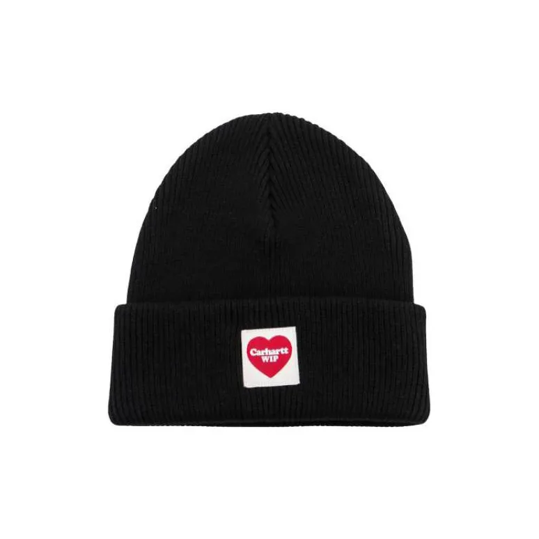 Carhartt WIP Cotton Beanies Men's Black-0