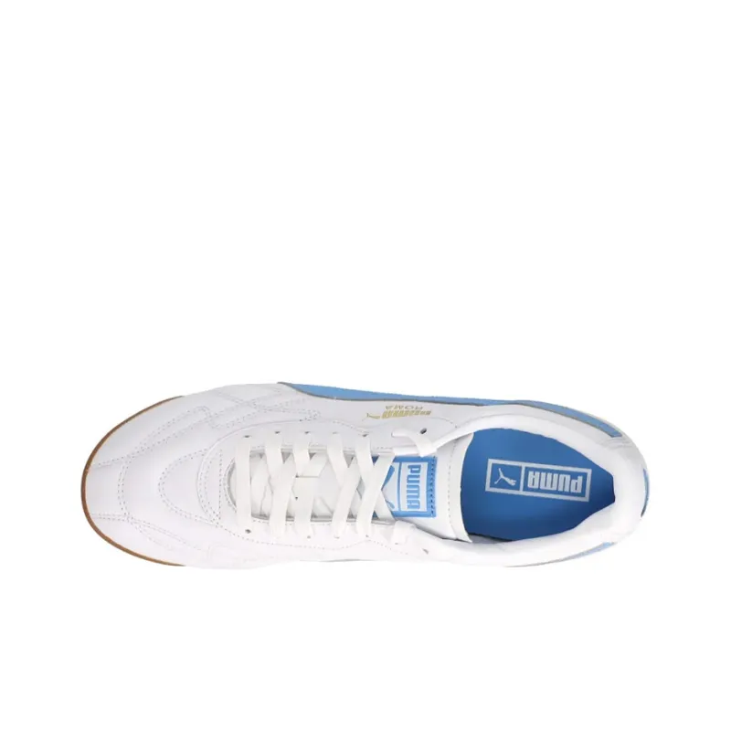PUMA Roma Anniversario Anniversario Lightweight And Breathable Low-Top Training Shoes Men's White Blue-2