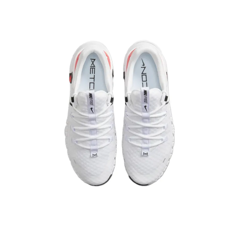 Nike Free Metcon 5 White Bright Crimson-3