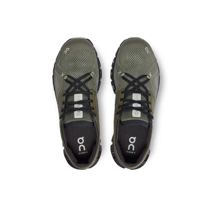 On Running Cloud X 3 Olive Reseda-3