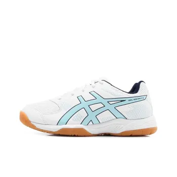 Asics Gel-Rocket 8 Wear-Resistant Low-Top Training Shoes Women's White Blue