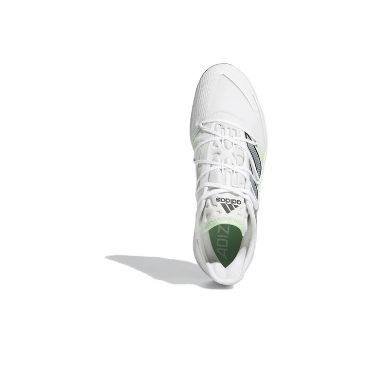 Adidas Adizero Afterburner 7 Wear-Resistant Low-Top Training Shoes Men's White Green-4