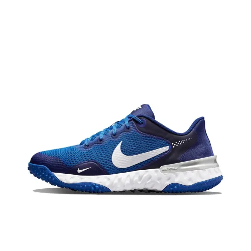 Nike Alpha Huarache 3 Training Shoes Men Low-Top Blue/White