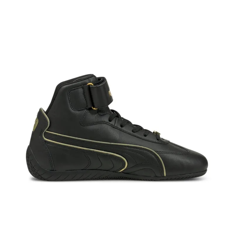PUMA Speedcat Mid Ls 'Black Team Gold' Women's-1