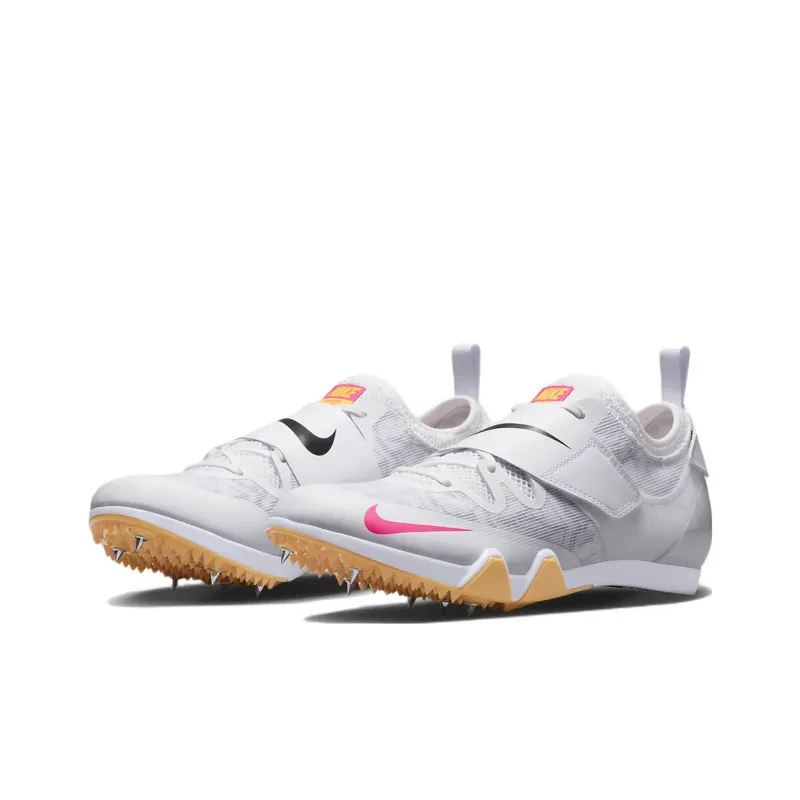 Nike Pole Vault Elite 'White Hyper Pink Orange'-2