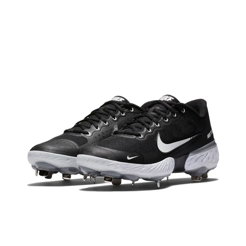 Nike Alpha Huarache Elite 3 Low 'Black White'-2