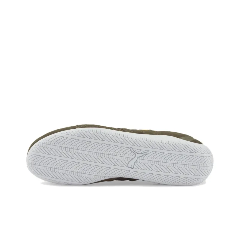 PUMA Porsche Legacy Speedcat Cushioned Anti-Slip And Wear-Resistant Lightweight Low-Top Training Shoes Men's Olive-4