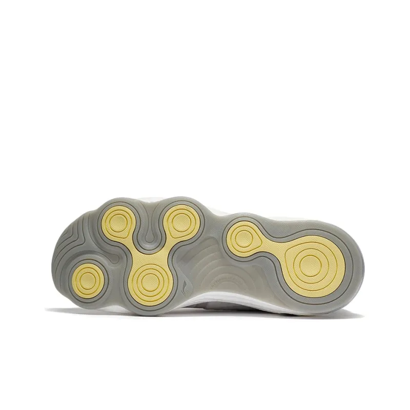 LiNing Wujie Cushioned Anti-Slip And Wear-Resistant Lightweight Low-Top Training Shoes Women's Microcrystalline Gray-4