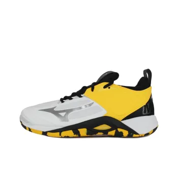 Mizuno Wave Momentum 2 'White Yellow'