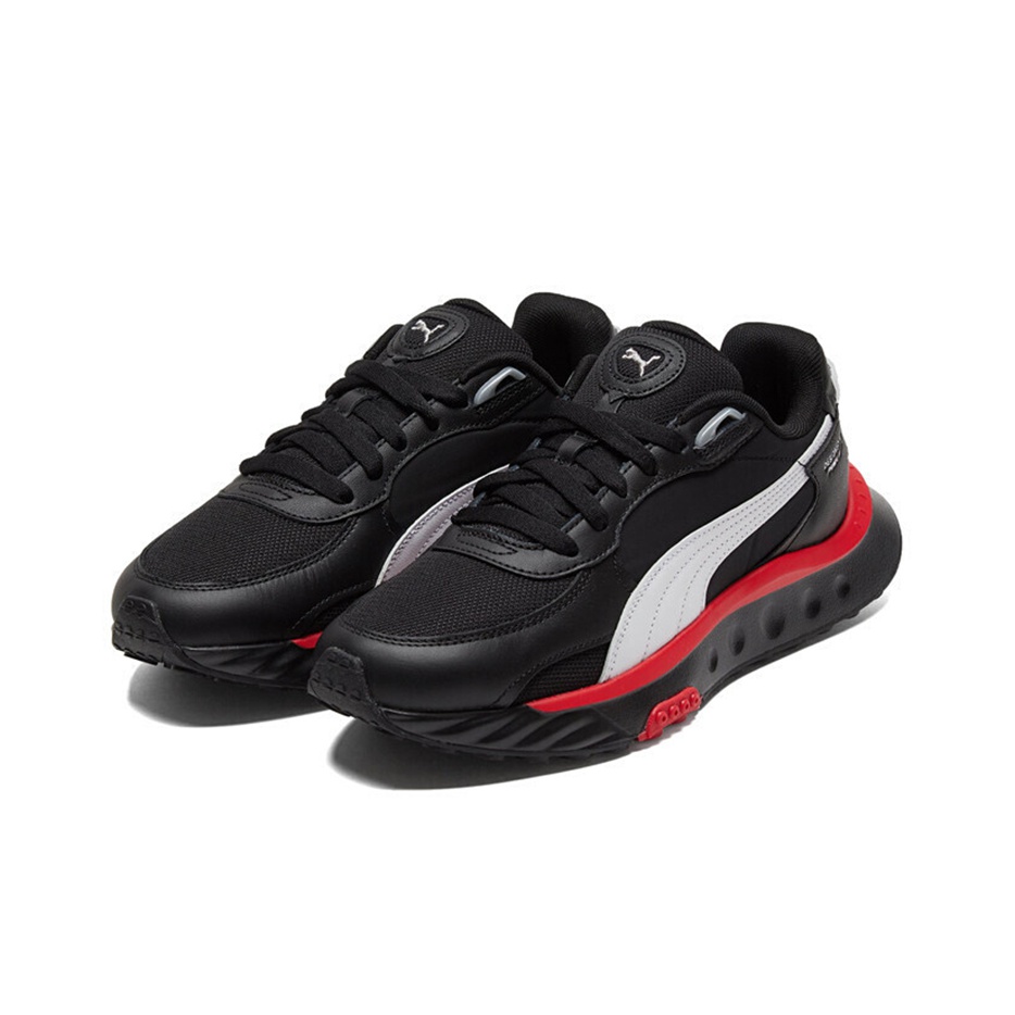 PUMA Wild Rider Route 'Black Poppy Red' US M 11 - Cheap Rcj