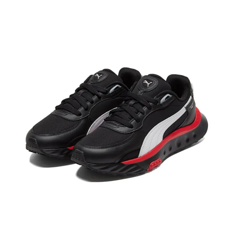 PUMA Wild Rider Route 'Black Poppy Red'-2