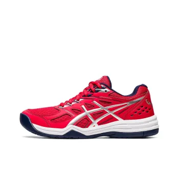 Asics Gel-Upcourt 4 4 Wear-Resistant Low-Top Training Shoes Women's Red Blue