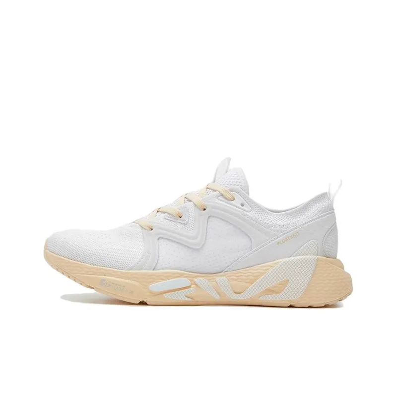 FILA MASTER Cushioning Anti Slip And Wear Resistant Low Top Training Shoes Women's White-0