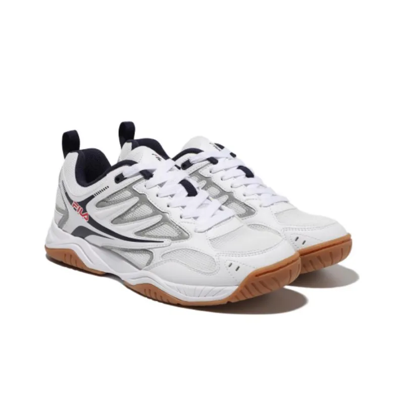 FILA NRE I3 NRE I3 Anti Slip Wear Resistant Low Top Training Shoes Unisex Black White Korean Style-2
