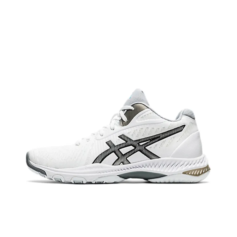 Asics Gel-Netburner Ballistic MT FF Mt 2 Wear-Resistant Low-Top Training Shoes Women's White-0