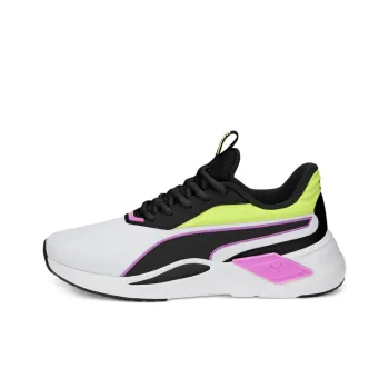 PUMA Le Cushioning Anti-Slip And Wear-Resistant Low-Top Training Shoes Women's White Green Pink