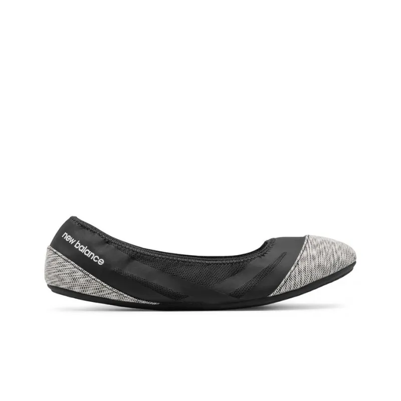 New Balance En Route Ballet Flat 118 'Black Grey White' Women's-1