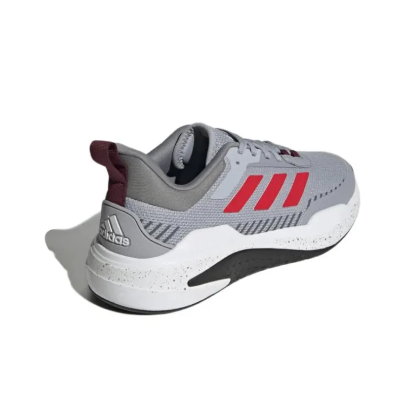 Adidas Trainer V Anti-Slip Wear-Resistant Low-Top Training Shoes Men's Gray-3