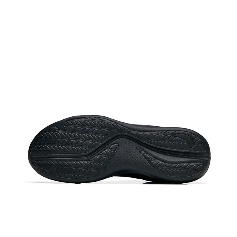 Anta Shenxing Cushioning, Slip Resistant, And Abrasion Resistant Low Top Training Shoes Men's Black-5