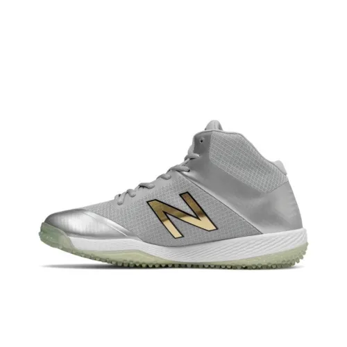 Stance X New Balance 4040 V4 Training Shoes Men Mid-Top Silver White/Gold/Black