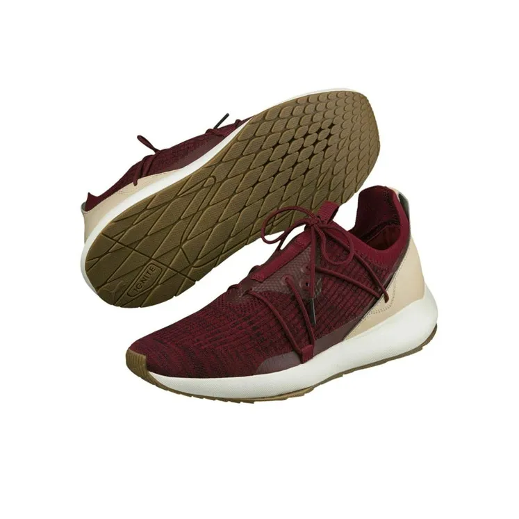 PUMA Scuderia Ferrari Training Shoes Men Mid-Top Burgundy-2