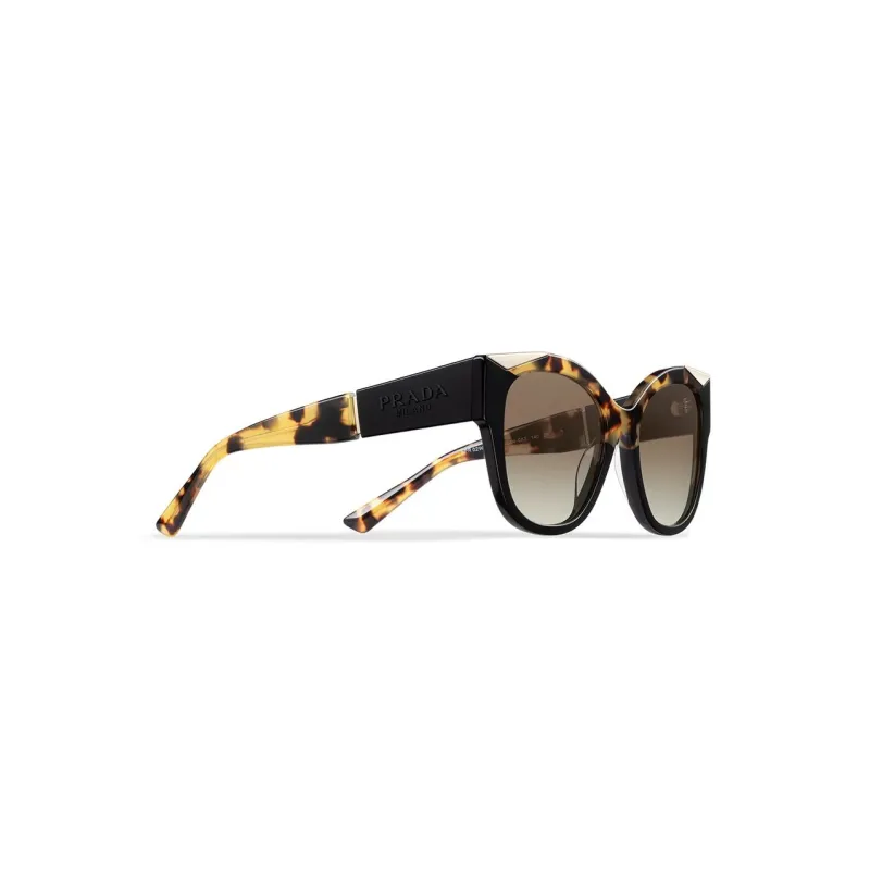 PRADA Eyewear Tortoiseshell-effect Tinted Sunglasses-1