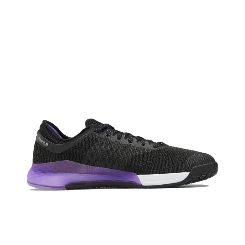Reebok Nano 9.0 Cushioning Anti-Slip Wear-Resistant Breathability Low-Top Training Shoes Men's Black Purple-1
