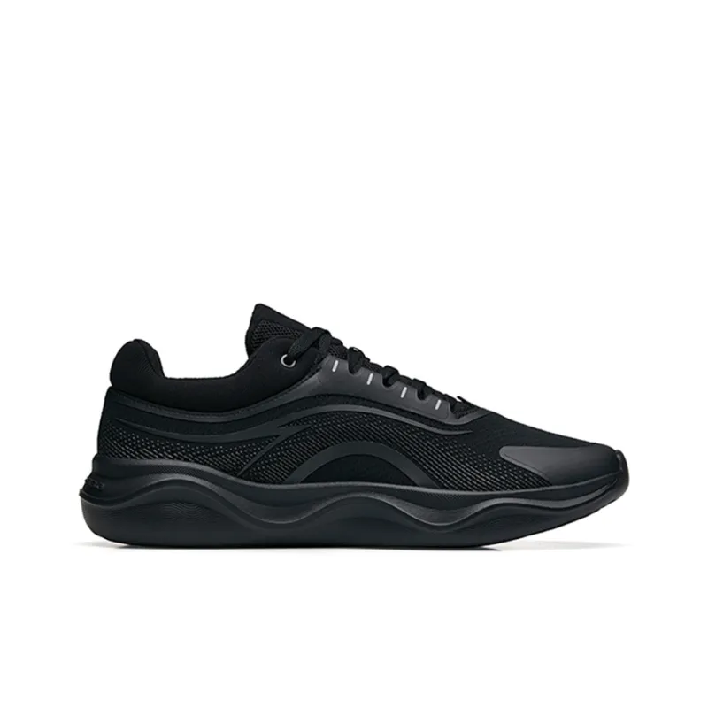 Anta Shenxing Cushioning, Slip Resistant, And Abrasion Resistant Low Top Training Shoes Men's Black-1