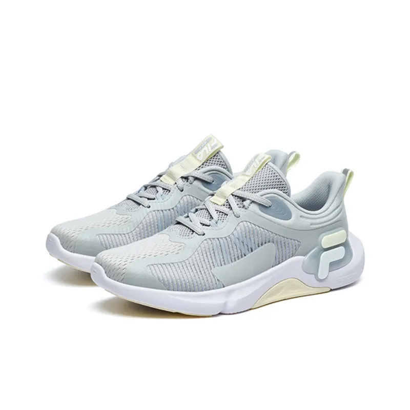 FILA XFT Anti Slip And Wear Resistant Breathable Low Top Training Shoes Women's Gray-1
