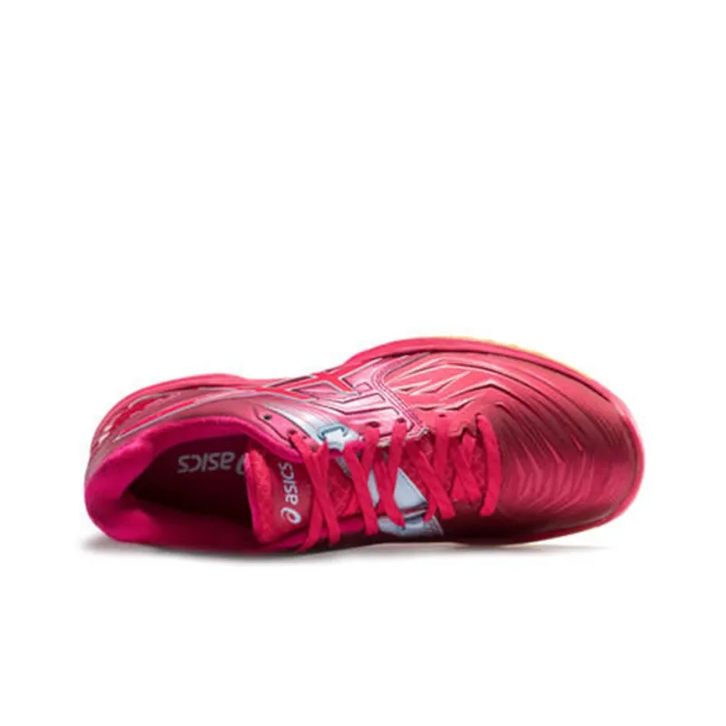 Asics Gel Blast FF Abrasion Resistant Breathable Low Top Training Shoes Women's Red-2