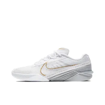 Nike React Metcon Turbo White Metallic Gold Women's