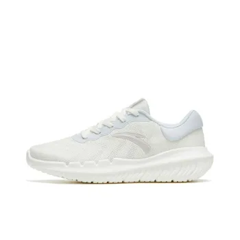 Anta Variety Training Collection Durable Breathable Low Top Training Shoes Women's White Gray