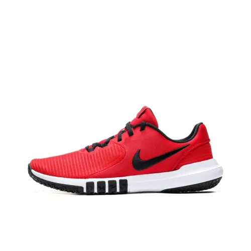 Nike Flex Control 4 Training Shoes Men Low-Top Red