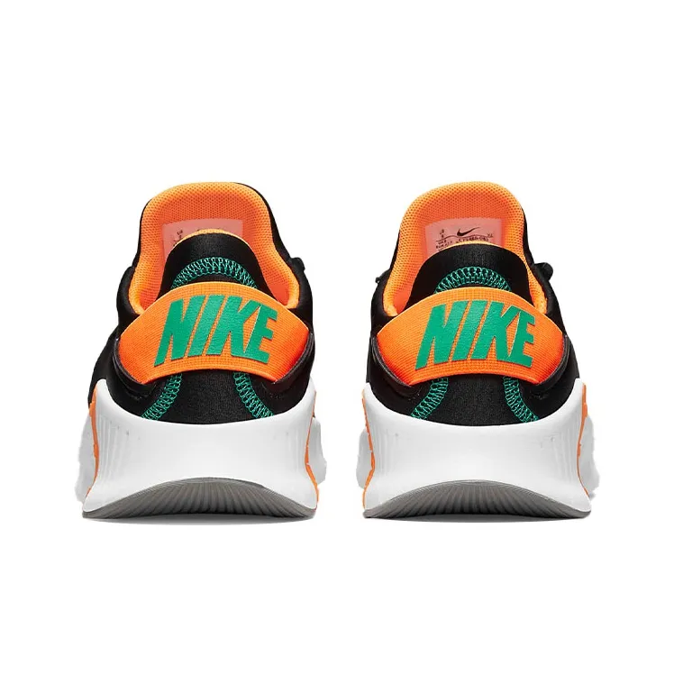 Nike Free Metcon 4 'Black Total Orange Emerald'-4
