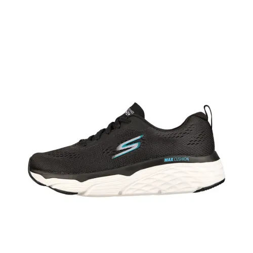 Skechers Max Cushioning Training Shoes Women's Low Top Black/White