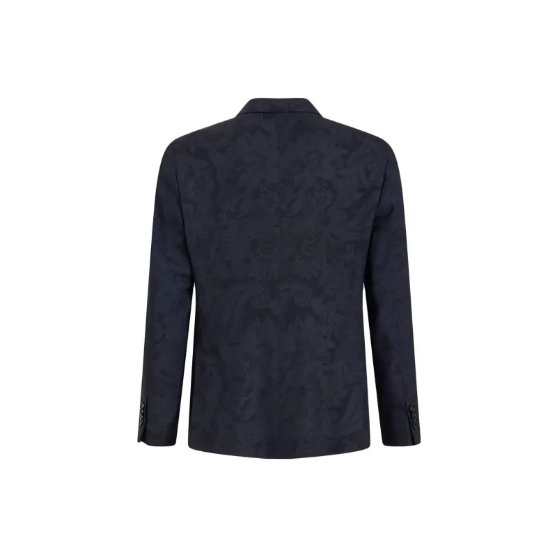 ETRO Single Breasted Long Sleeved Blazer-1