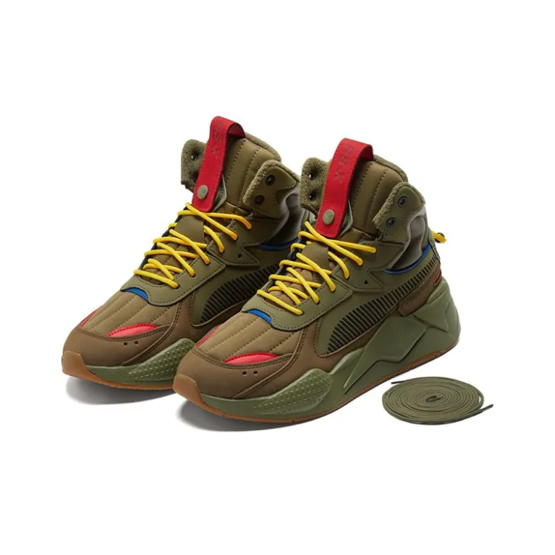 PUMA Rs x Mid C Militia Wtr 'Green Red Yellow'-2