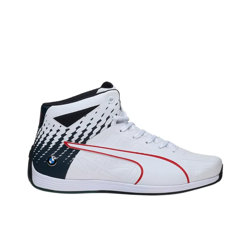 PUMA Bmw M Training Shoes Unisex High-Top White-1