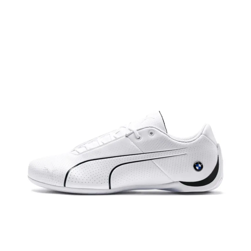 PUMA Mercedes Amg BMW MMS Future Cat Ultra Cushioned Slip Resistant Low Top Training Shoes Men's White-0