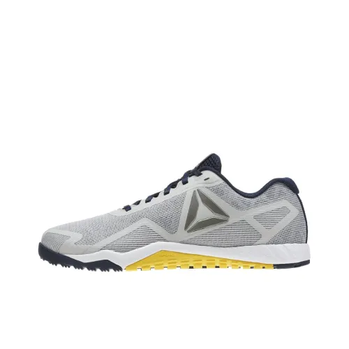 Reebok Workout Training Shoes Men Low-Top Gray